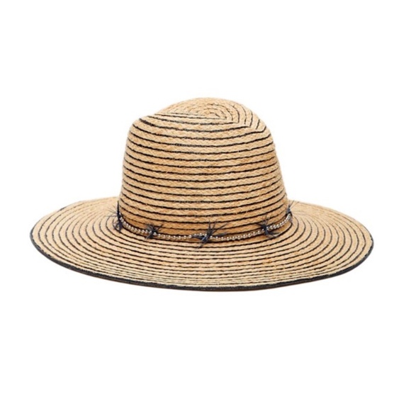 Theory Accessories - Theory Gigi Burris Millinery Collaboration Jeanne Raffia Beaded Hat $375